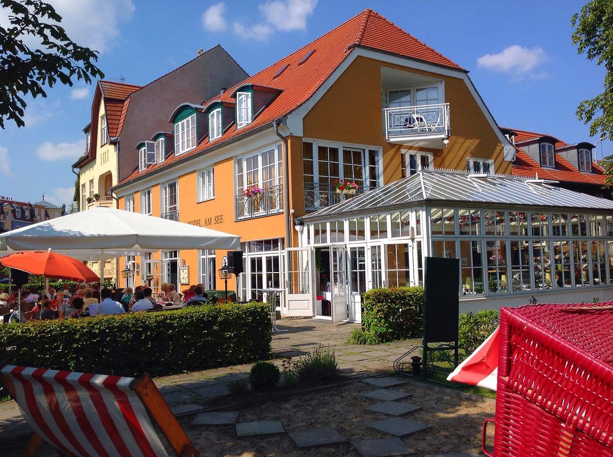 Altes Kasino Hotel Am See Neuruppin Bagian luar foto